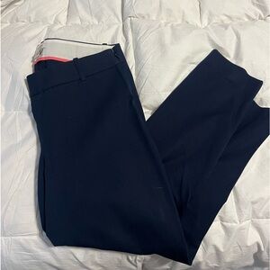 J Crew size 4 navy blue work pants